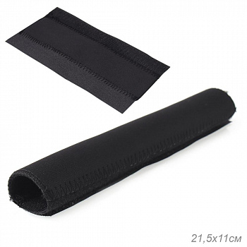 Иконка картинка товара    защита пера велосипеда неопреновая black tools ct37, на липучке velcro, длина 21,5 см, ширина 11 см. 
