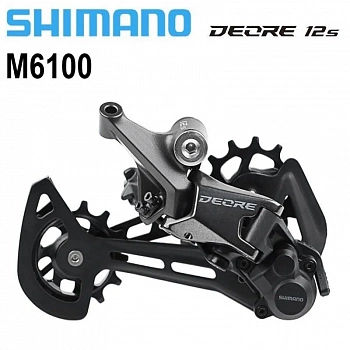 Иконка картинка товара   shimano задний переключатель deore rd-m6100 sgs 12 ск shadow rd+ 