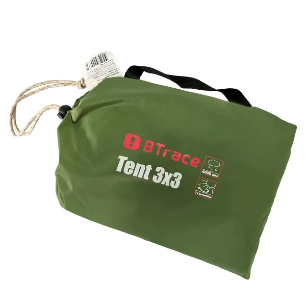 Полная картинка товара   btrace tent 3x3  (зеленый) (t0331)