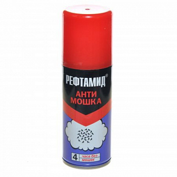 Иконка картинка товара    репеллент "рефтамид антимошка" 100 мл 6-210