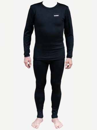 Полная картинка товара  термобелье комплект   tramp warm soft ( black) trum-019