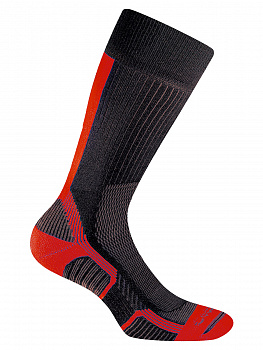 Иконка картинка товара  носки треккинговые   accapi trekking touch crew black/red h0814_0952
