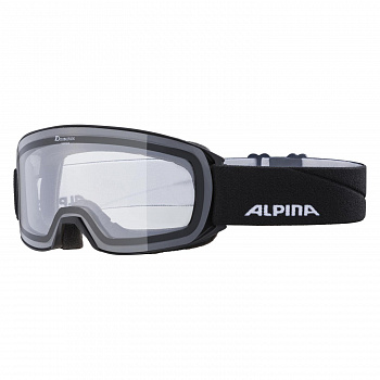 Иконка картинка товара  очки горнолыжные   alpina nakiska black matt/clear s0 (us:m) a7281136