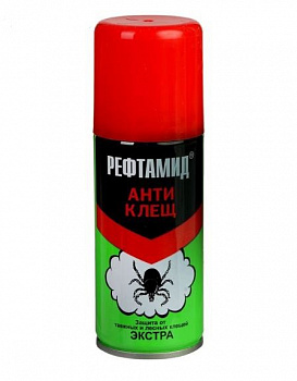 Иконка картинка товара    акарицид "рефтамид экстра антиклещ" 145 мл mb-ir-01
