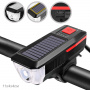 Полная картинка товара   comiron фонарь передний "sun2", 350lm; аккум 2000 mah usb сигнал 120дб solar 