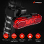 Полная картинка товара   comiron фонарь задний ta10, 80lm; аккум: 220mah, usb; 4 реж, поворот  360 