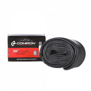 Иконка картинка товара   comiron камера для велосипеда бутиловая 26x1.75/2.125 schrader 45mm 227g  