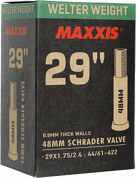 Иконка картинка товара  велокамера maxxis welter weight 29x1.75/2.4 lsv48 авто ниппель 0.8mm eib00140700