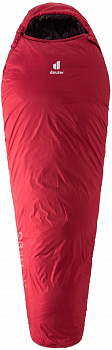 Иконка картинка товара  спальник для женщин  deuter orbit -5° sl правый cranberry/aubergine-кокон 3701621_5005