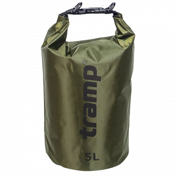 Иконка картинка товара   tramp гермомешок пвх diamond ripstop 5л (оливковый, 5л) tra-110