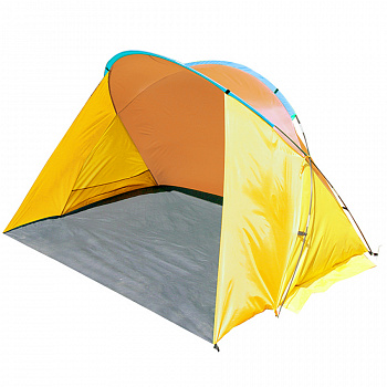 Иконка картинка товара   jungle camp miami beach тент пляжный желтый/оранжевый (70872)